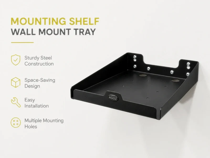 Edelstahl Zebra ZD621 Direkt-Thermo Wandmontierter Druckerregal