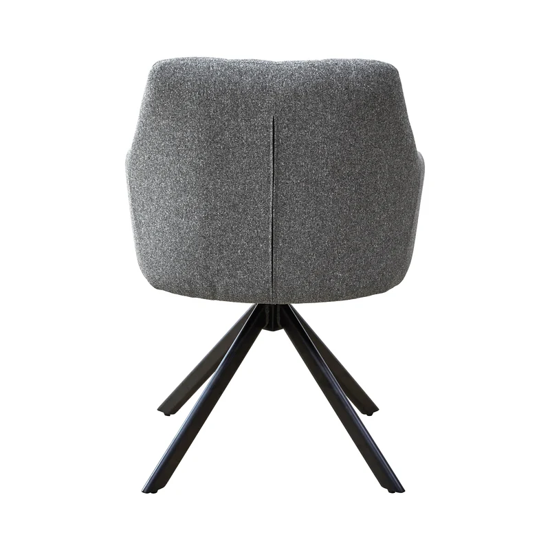 B-Ware SORA Esszimmerstuhl Stoff Grau