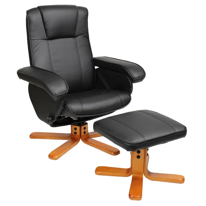 B-Ware CHARLES Relax Sessel Schwarz