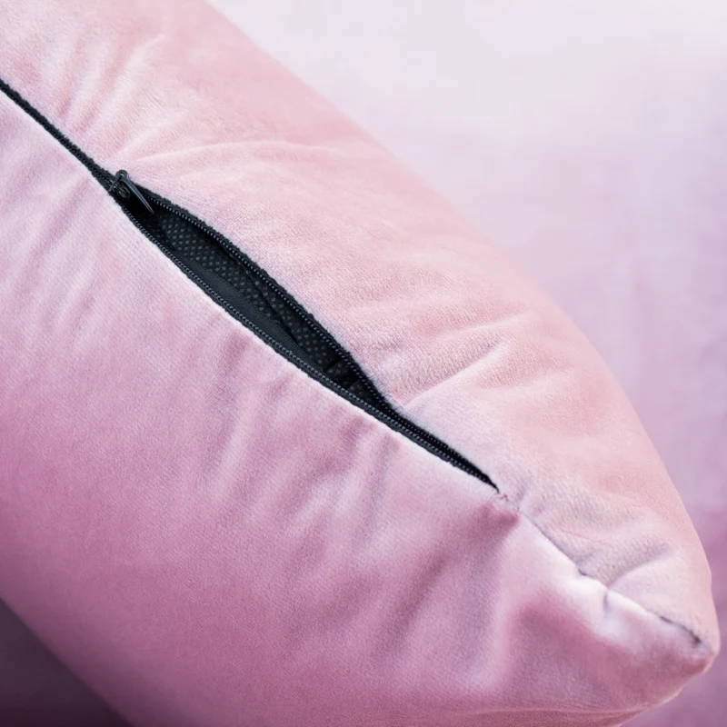 B-Ware JOSIE Sessel Samt Rosa