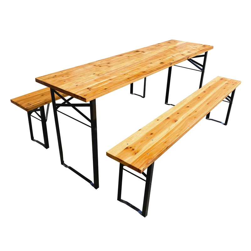 B-Ware Bierzeltgarnitur Holz