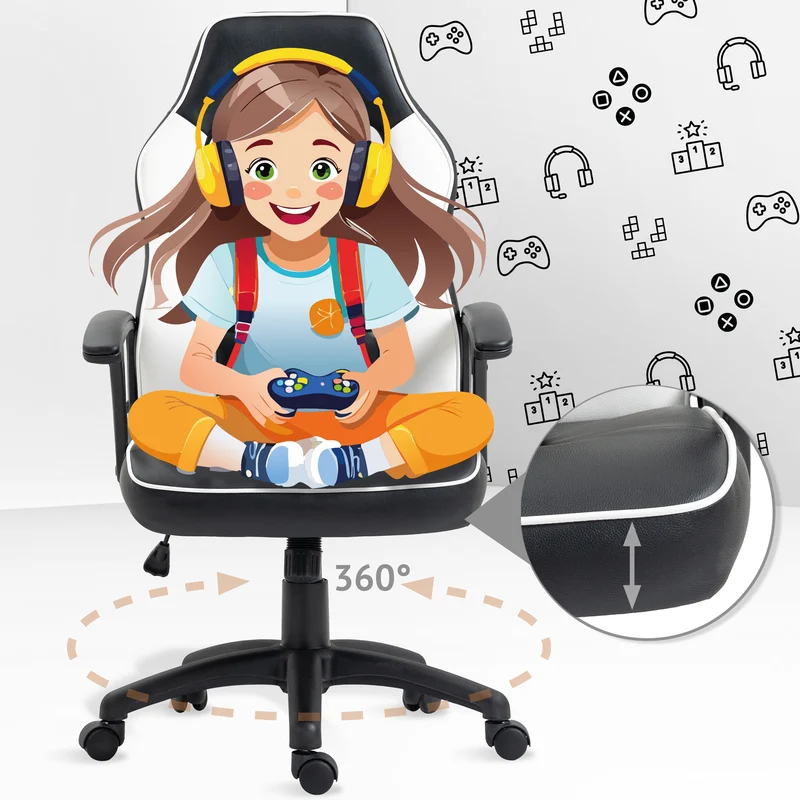 B-Ware Gamingstuhl Kinder Weiß