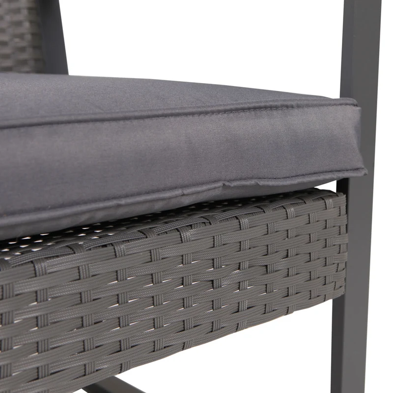 B-Ware LOIS Rattan Sitzgruppe Grau