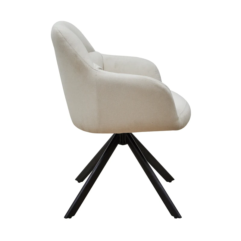 B-Ware SORA Esszimmerstuhl Stoff Beige