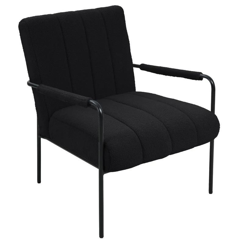 B-Ware KYLE Loungestuhl Schwarz