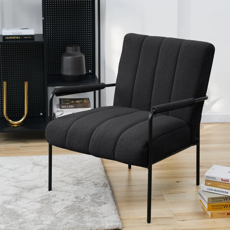 B-Ware KYLE Loungestuhl Schwarz