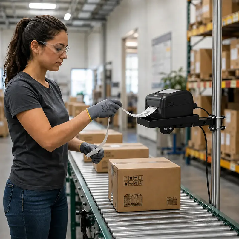 Honeywell Drucker-Stangenhalterung für Lagerlogistik Einzelhandel | Agoz