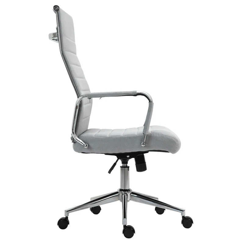 B-Ware OFFICE Comfort Schreibtischstuhl Stoff Hellgrau