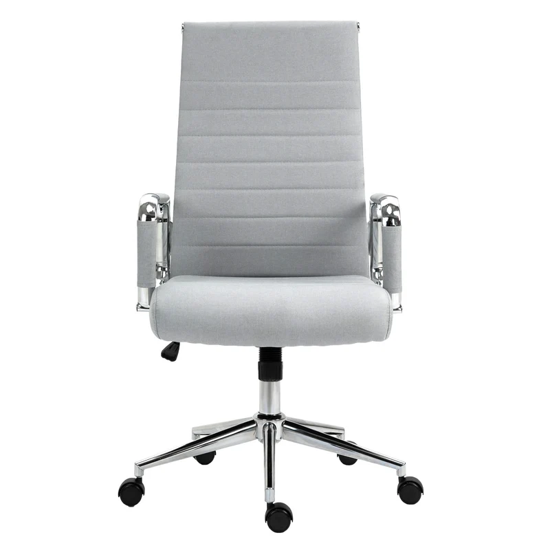 B-Ware OFFICE Comfort Schreibtischstuhl Stoff Hellgrau
