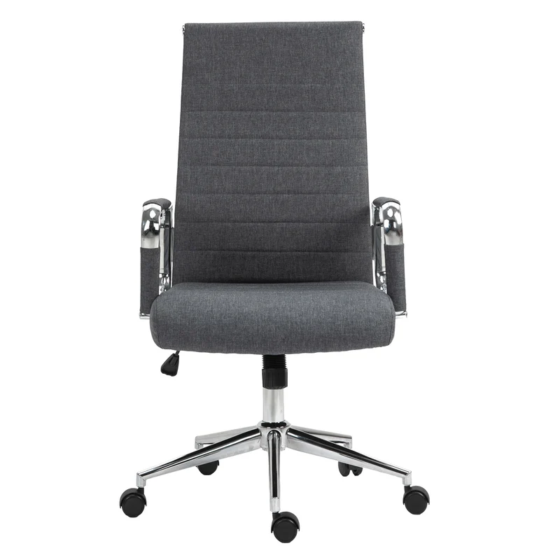 B-Ware OFFICE Comfort Schreibtischstuhl Stoff Dunkelgrau