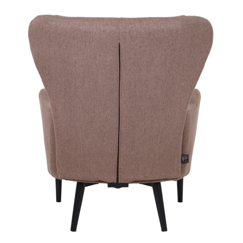 B-Ware ARTHUR Ohrensessel Stoff Braun
