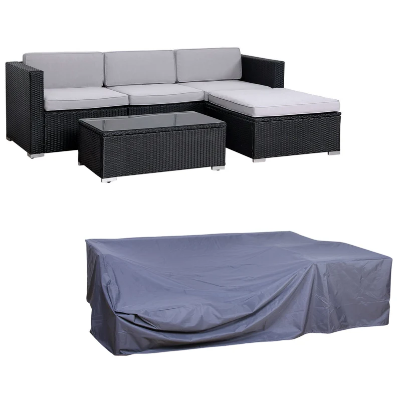 Set CALIFORNIA + Abdeckhaube Schwarz