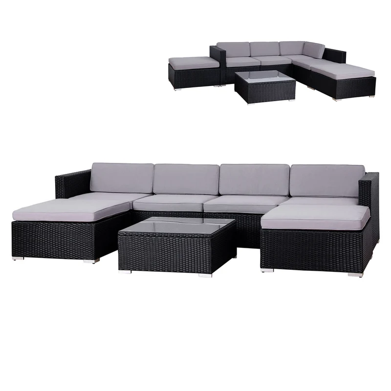 LUGANO Polyrattan Lounge