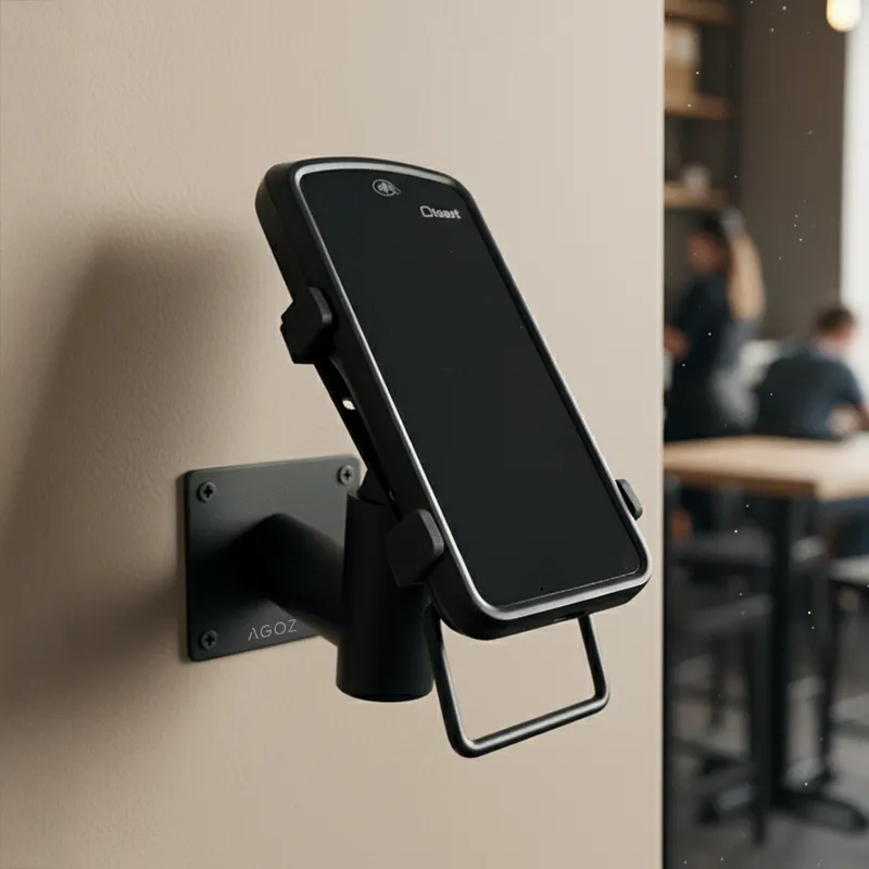 Industrieller Toast Go 2 Handheld POS Wandhalter Metall Drehständer