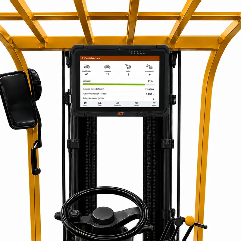 JLT Tablet-Gabelstaplerhalterung für Lagerflotten | Agoz