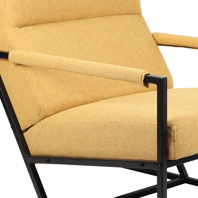 B-Ware CHRIS Loungestuhl Senfgelb