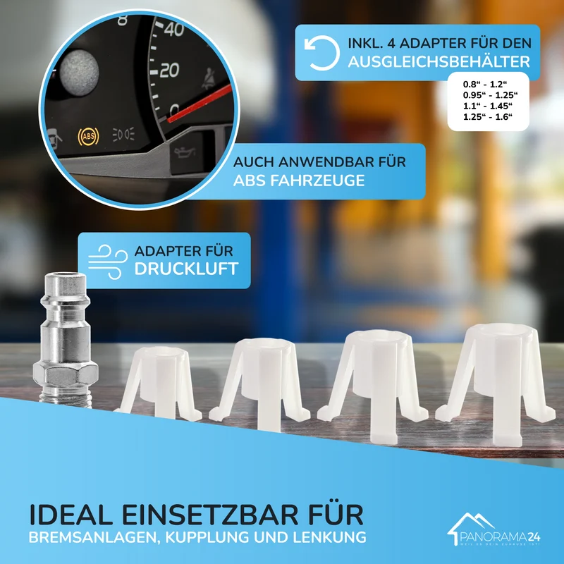 P24® Bremsentlüftungsgerät inkl. 4 Adapter