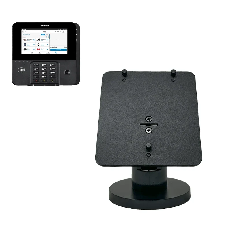 Niedrigprofil-Drehständer Metallhalterung für Verifone-Tastatur POS-Terminals