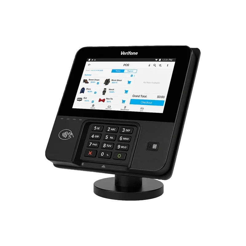 Niedrigprofil-Drehständer Metallhalterung für Verifone-Tastatur POS-Terminals