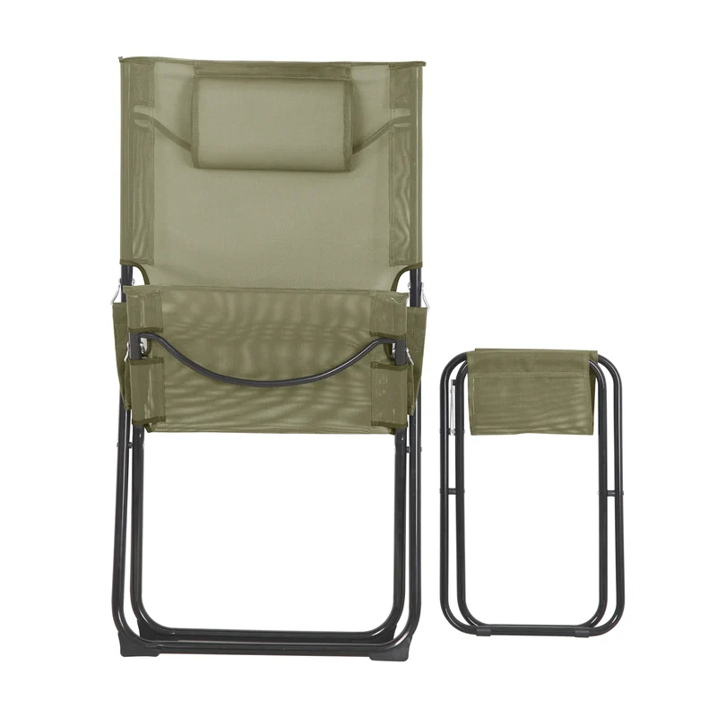 TOMRA Liegestuhl mit Hocker