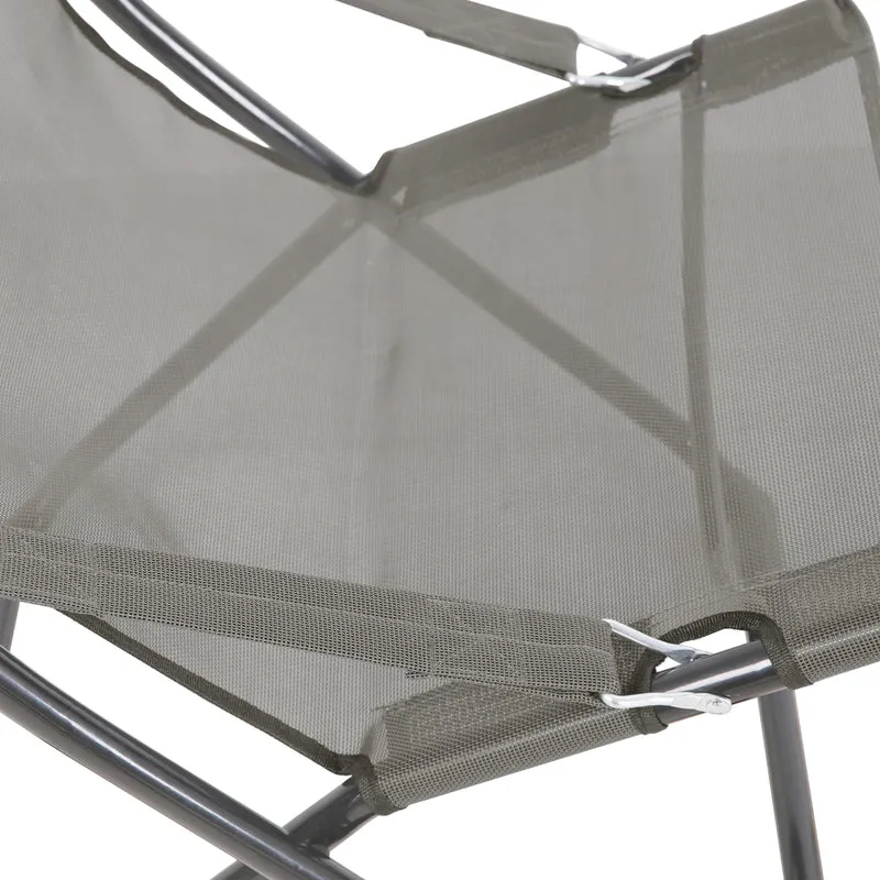 TOMRA Liegestuhl mit Hocker