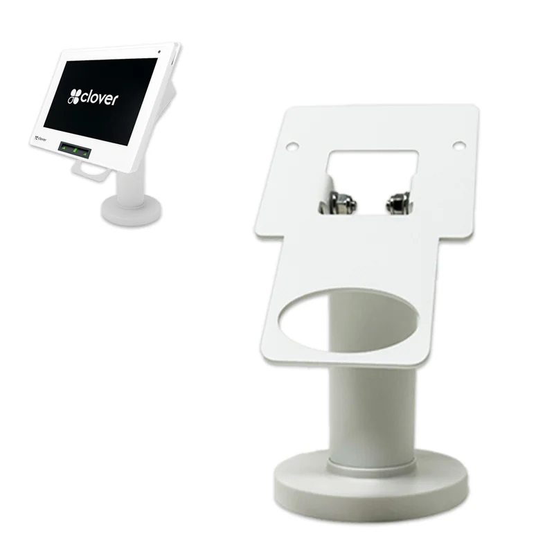 Hochprofil-Dreh- und Neigbarer Metallständer für Clover Mini POS-Terminal