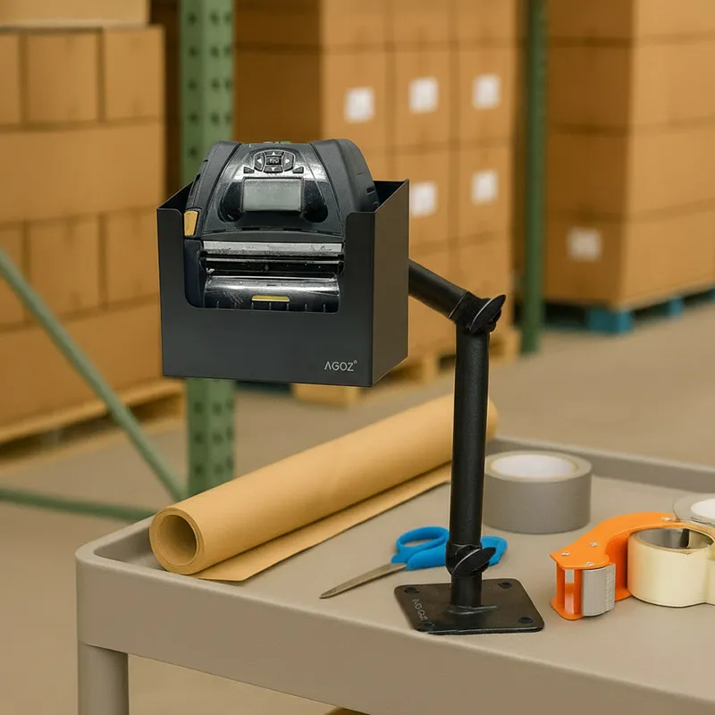 Schwerlast Printronix M4L2 Druckerhalter Metall Gabelstaplerhalterung