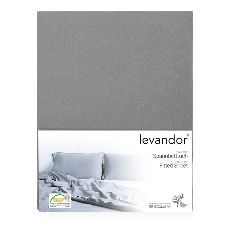 levandor® Spannbettlaken aus 100% Baumwolle (Farben & Größen wählbar)