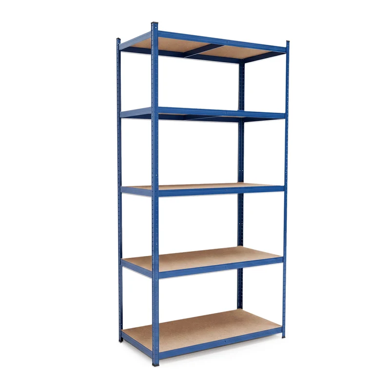 Belko® Schwerlastregal C224, 200x100x60 cm, 5 Böden, 180kg Tragkraft pro Boden, (Farbe wählbar) - Lagerregal, Steckregal