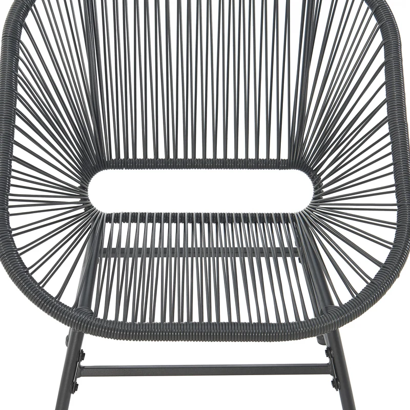 B-Ware TULUM Sitzgruppe Schwarz