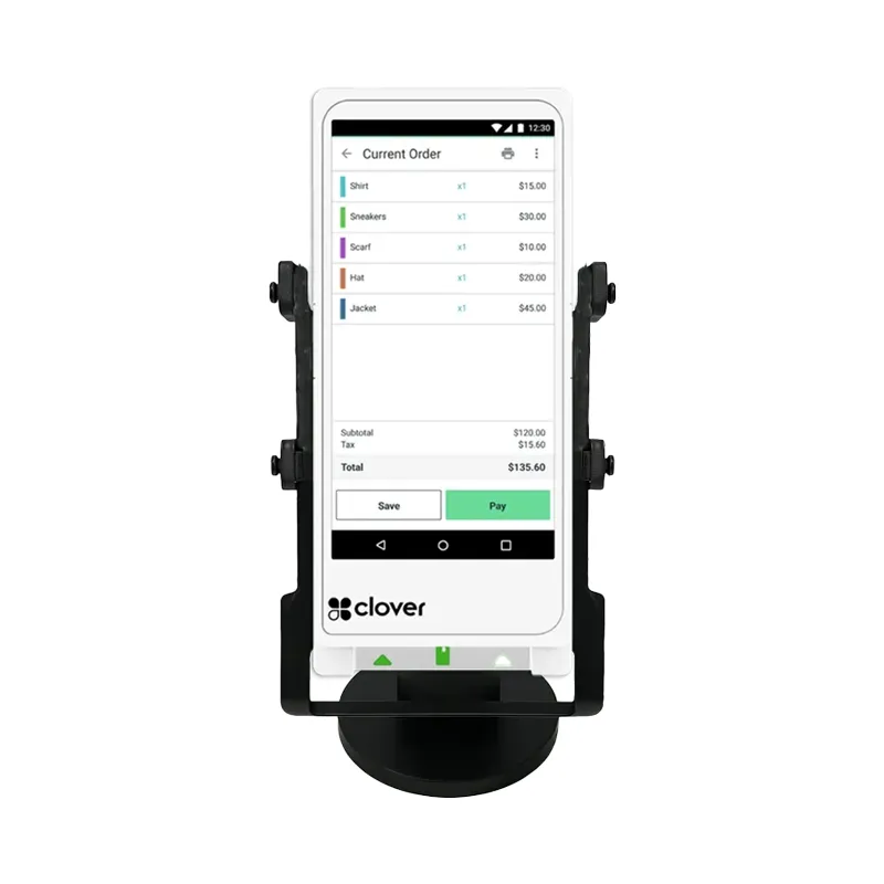 Clover Flex POS-Terminal Metallhalter mit Dreh- und Neigefunktion – Verstellbar