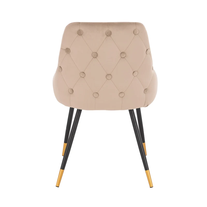 B-Ware ALICE 2er Set Esszimmerstühle Taupe