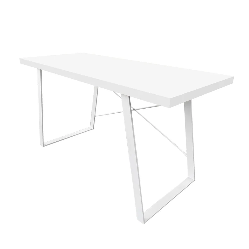 B-Ware INDUSTRIAL Schreibtisch Weiß