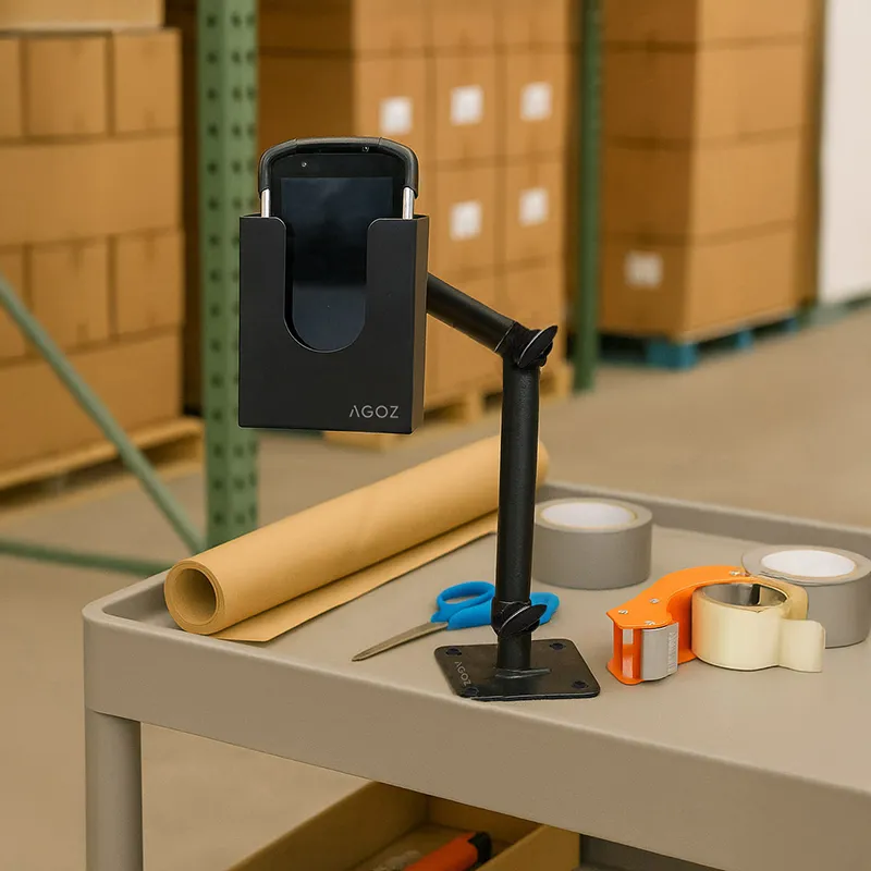 Datalogic Barcode-Scanner Schwenkarmhalterung für Arbeitsplatz-Scannen | Agoz