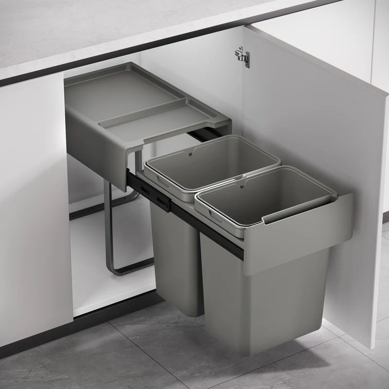 B-Ware EM2x20 Einbaumülleimer