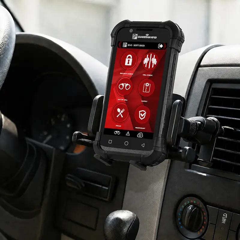 Guardian RFID Spartan 3 Fahrzeughalterung für Patrouillen- und Facility-Teams | Agoz