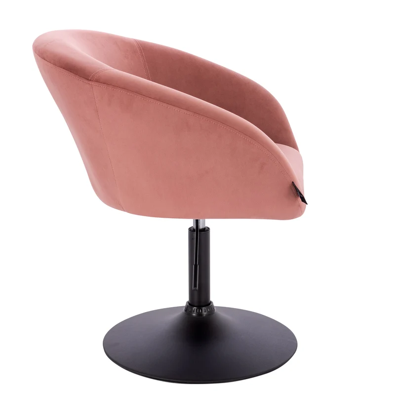 B-Ware JAMAIKA Loungesessel Samt Alt-Rosa