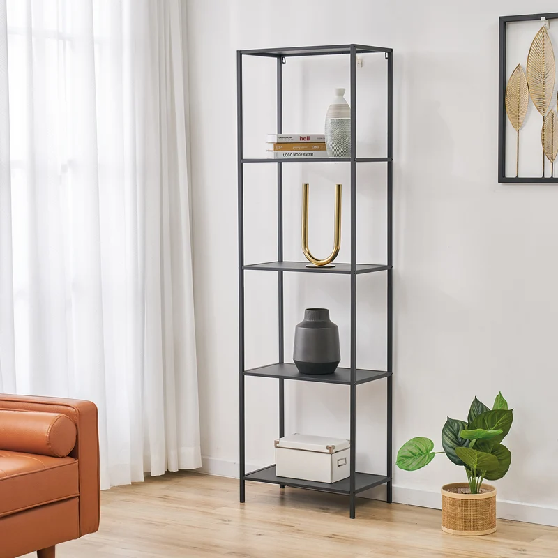B-Ware Metallregal Schwarz