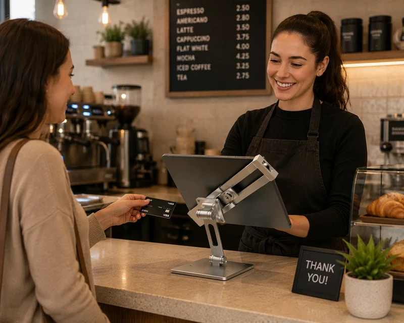 Schwerlast Elo I-Serie 2.0 10" POS Tablet-Ständer - Flaches Design