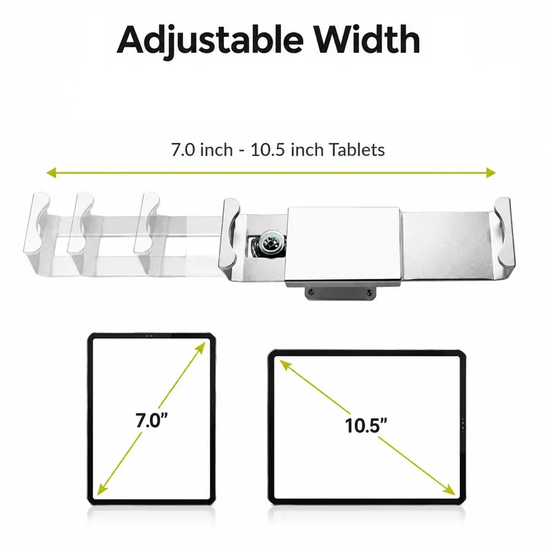 Schwerlast-Theken-Retail-Tablet-Halterung - Flaches Design
