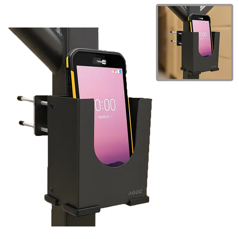 CipherLab Mobiler Computer Metallhalter für Gabelstapler zur Materialhandhabung | Agoz