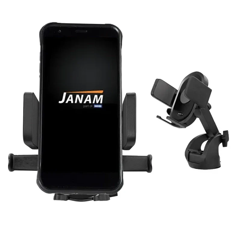Janam Handheld-Scanner-Fahrzeughalterung für Routenflotten-Workflows | Agoz