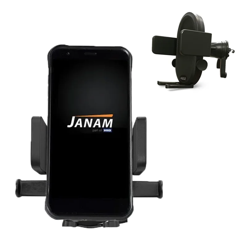 Janam Handheld-Scanner-Fahrzeughalterung für Routenflotten-Workflows | Agoz