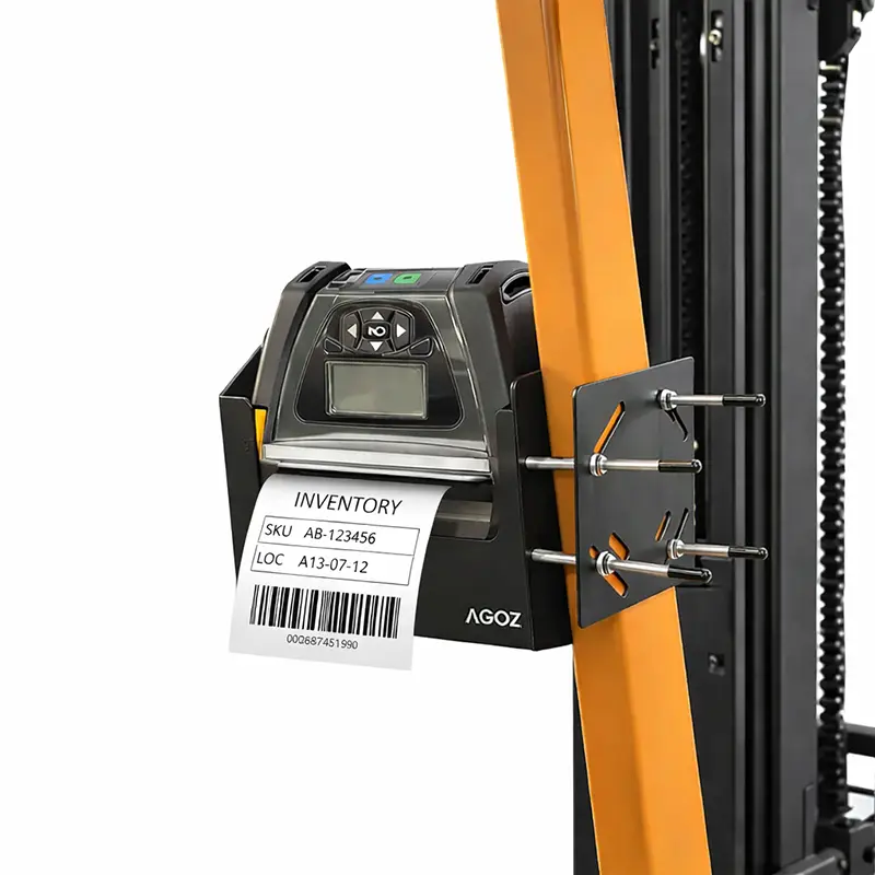 Zebra ZQ630 Drucker Gabelstaplerhalter Metallhalterung | Agoz