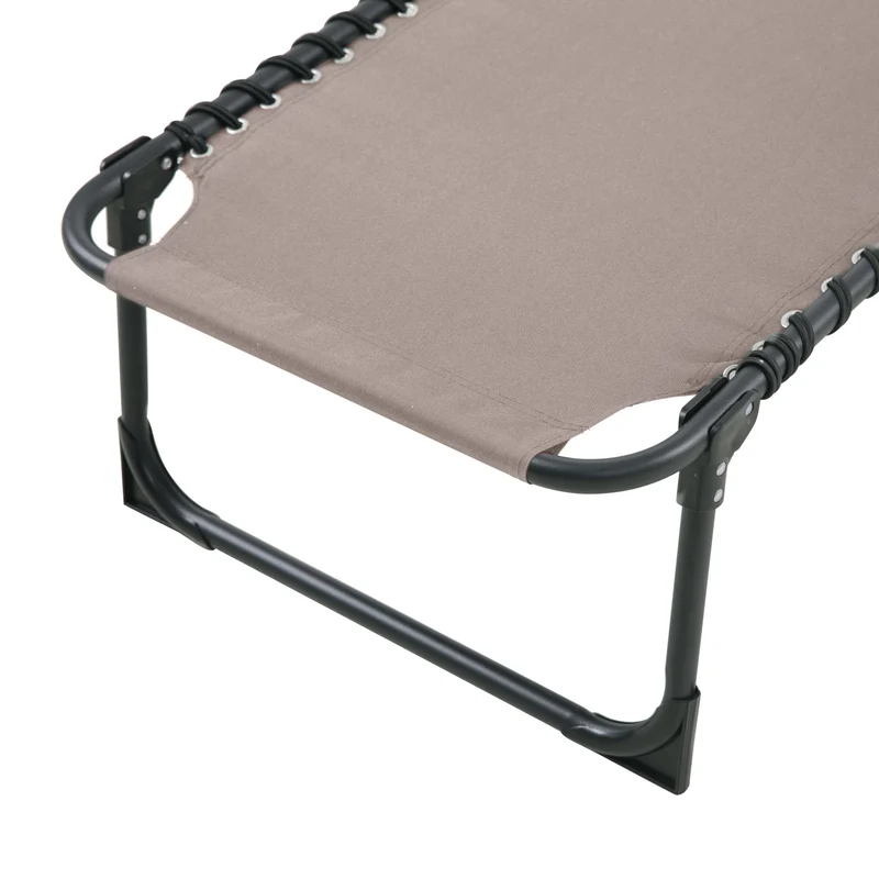 2er Set Sonnenliege Beige