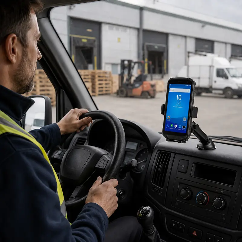 Chainway Mobile Scanner Fahrzeughalterung für Feld- und Routenteams | Agoz