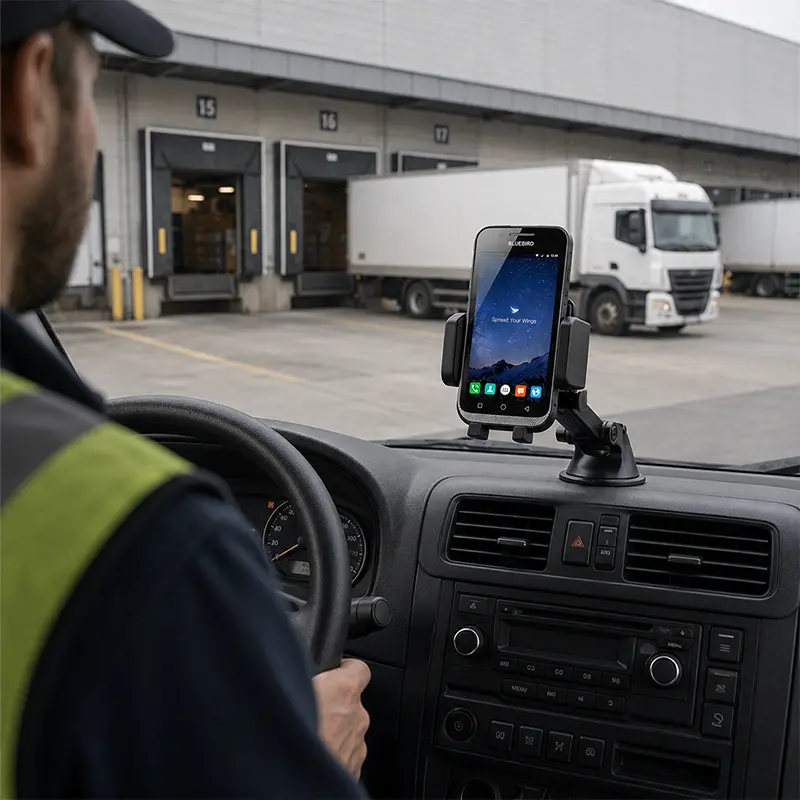 Bluebird Touch Mobile Computer Fahrzeughalterung für mobile Arbeitsteams | Agoz
