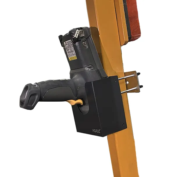 Point Mobile Scanner Metallhalter für Gabelstapler in Lagerflotten | Agoz