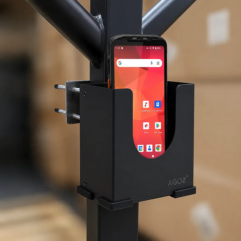 Point Mobile Scanner Metallhalter für Gabelstapler in Lagerflotten | Agoz