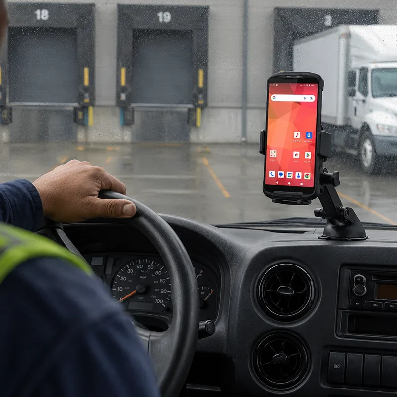 Point Mobile Scanner Fahrzeughalterung für Routenflotten-Workflows | Agoz